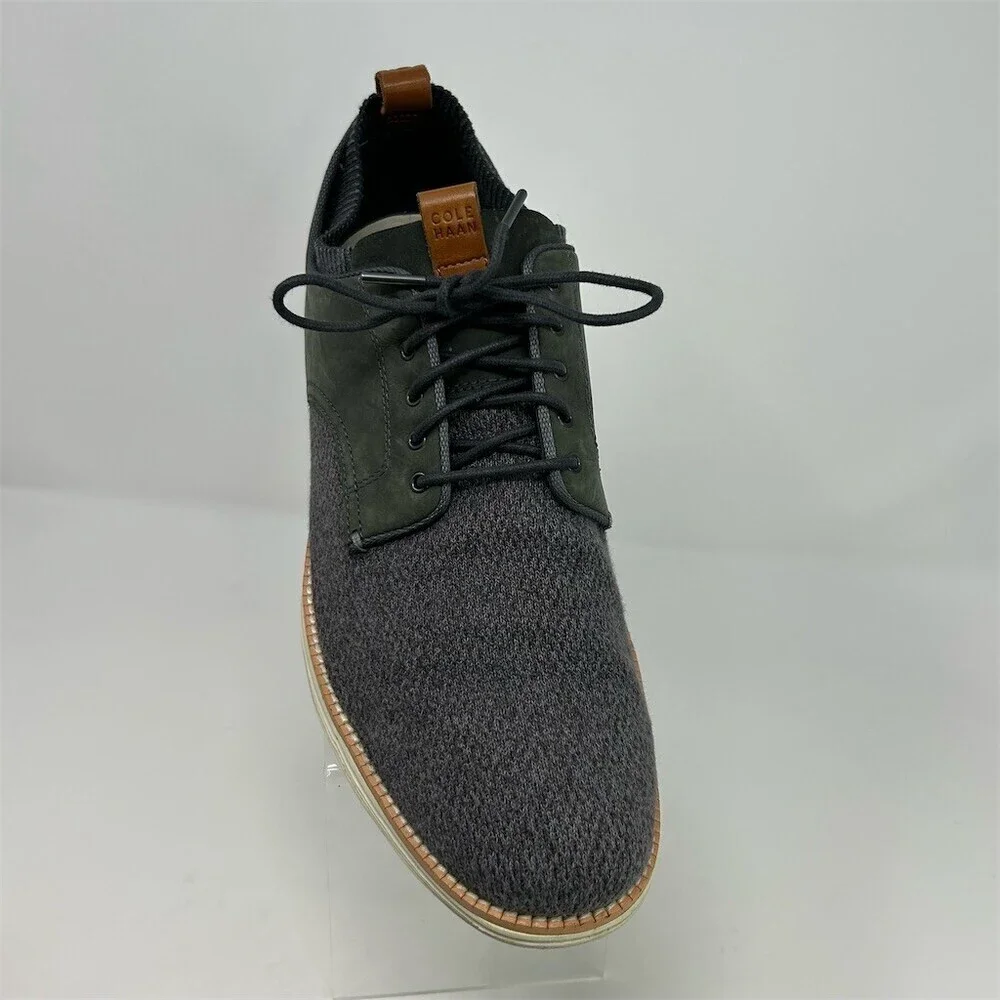 Cole Haan OriginalGrand Stitchlite Plain Toe Oxford Shoes Gray/Green Size 13